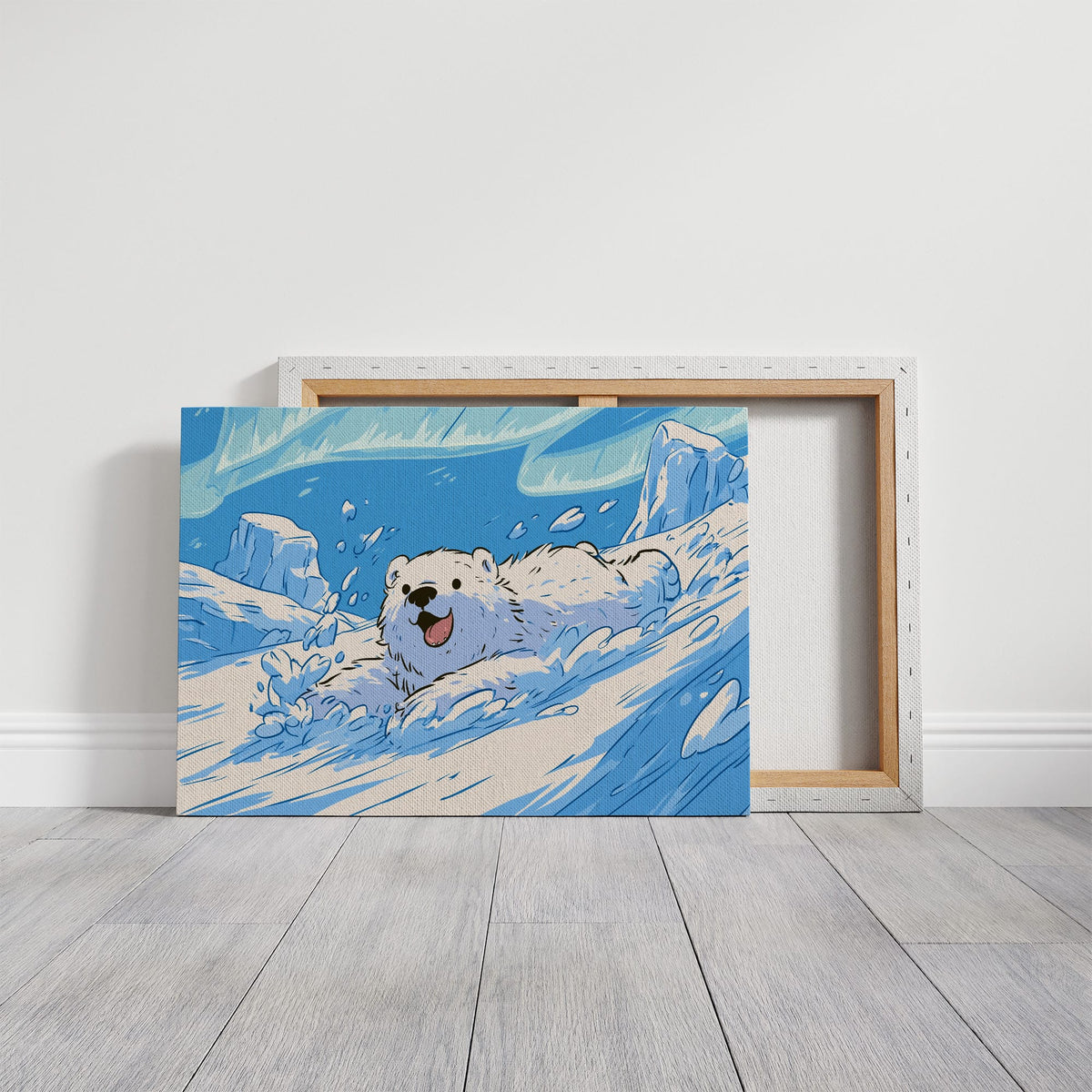 Polar Bear Underwater Grin