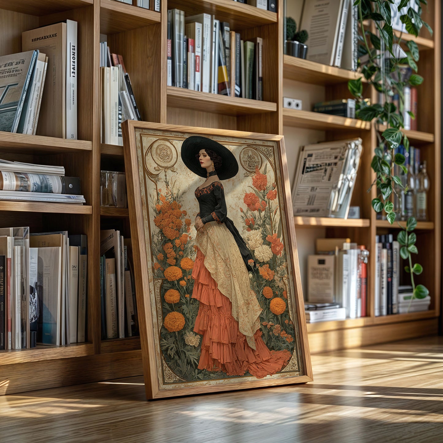 Beneath The Marigold Canopy