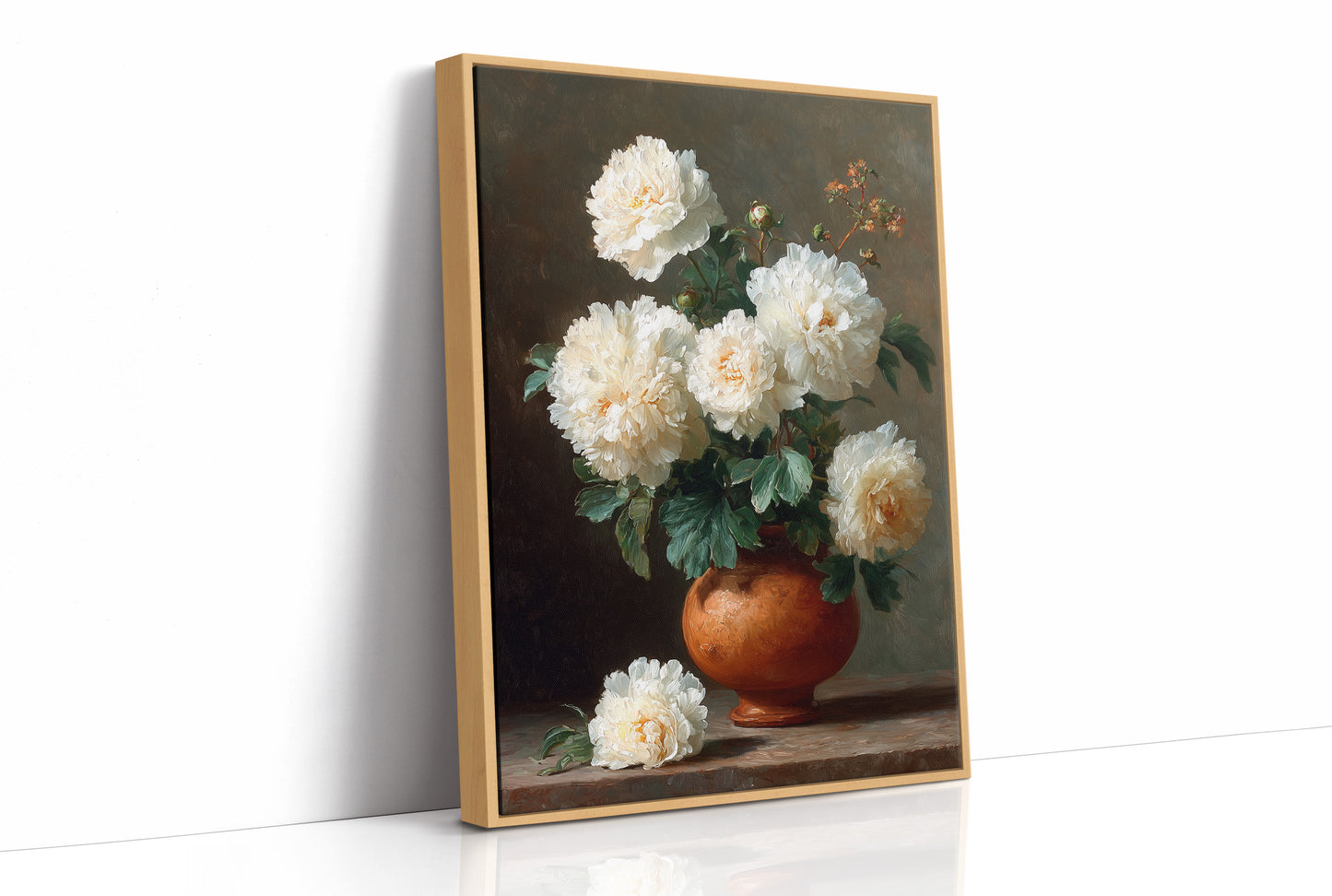 Where the Peonies Fell Still