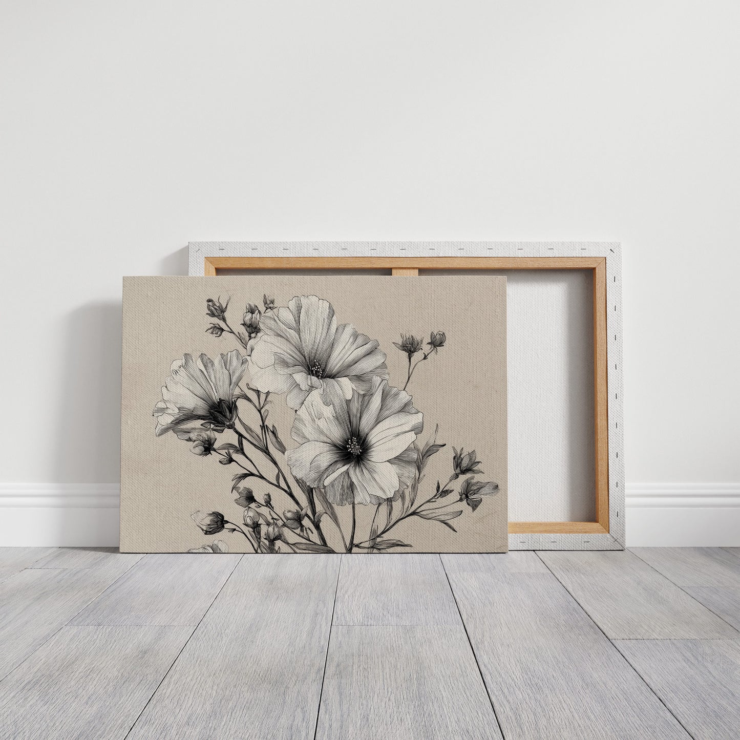 Cosmos Blooms In Graphite Grace