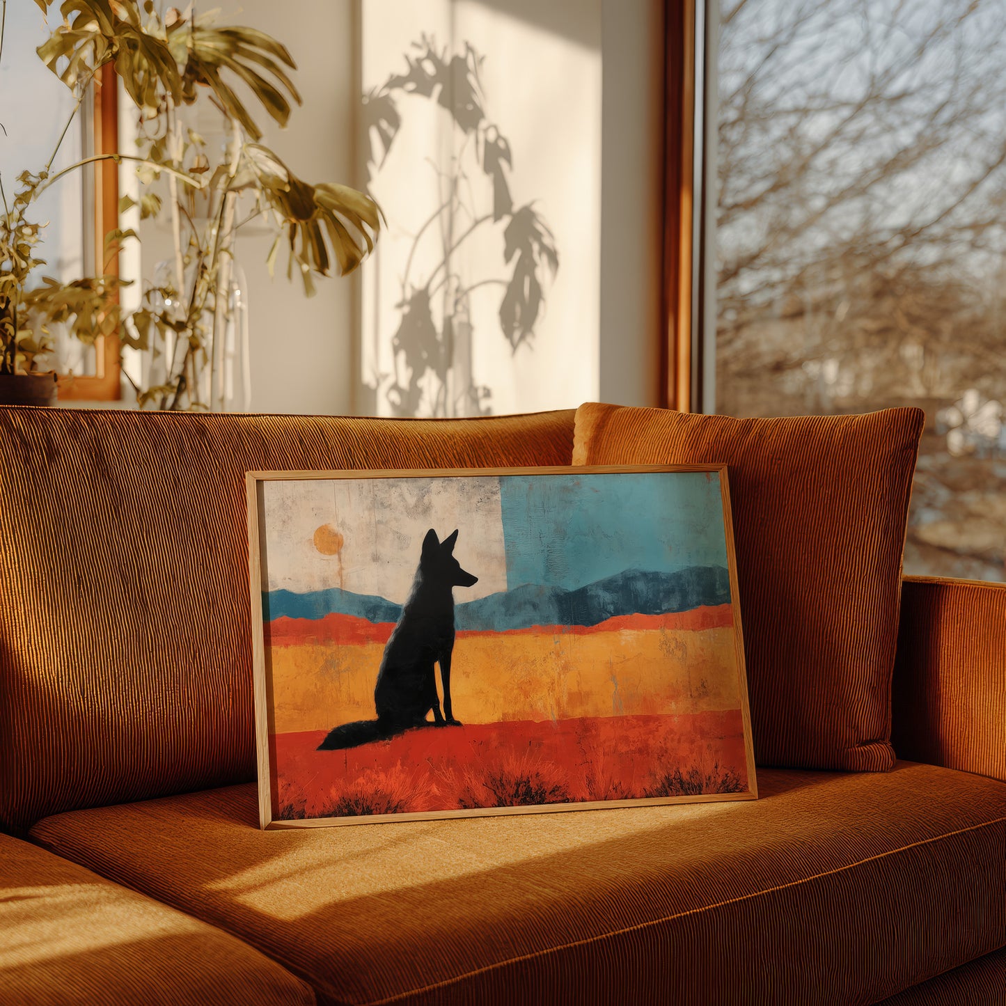 Prairie Wolf Watches Morning Rise