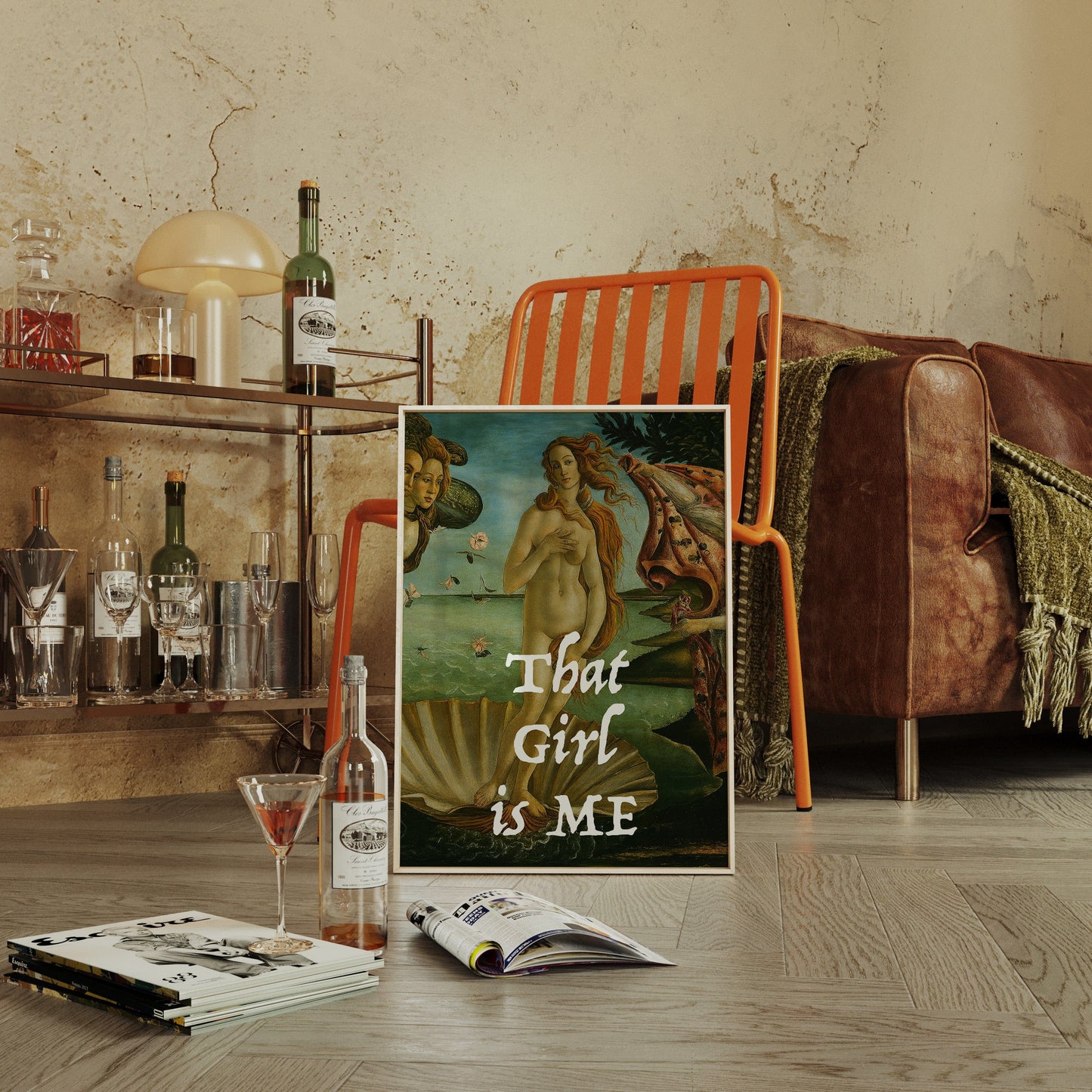 Classical Beauty Meets Modern Text