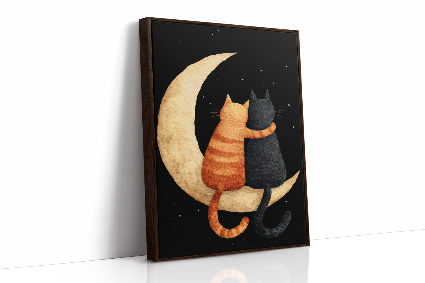 Beneath Moonlight's Gentle Embrace