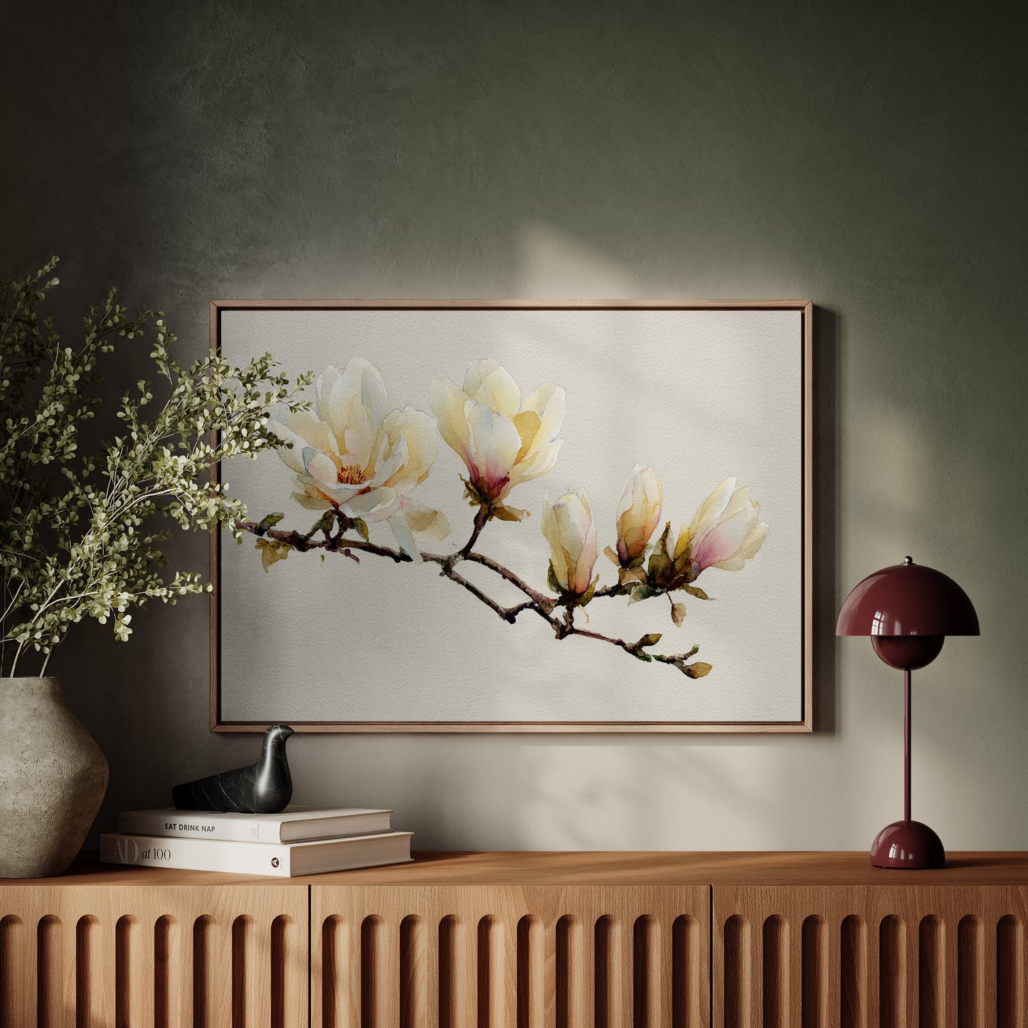 Magnolias Paint Their Morning Song