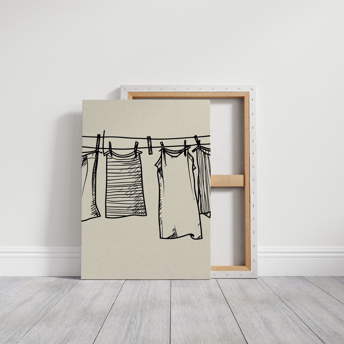 Linens Dance In Morning Light