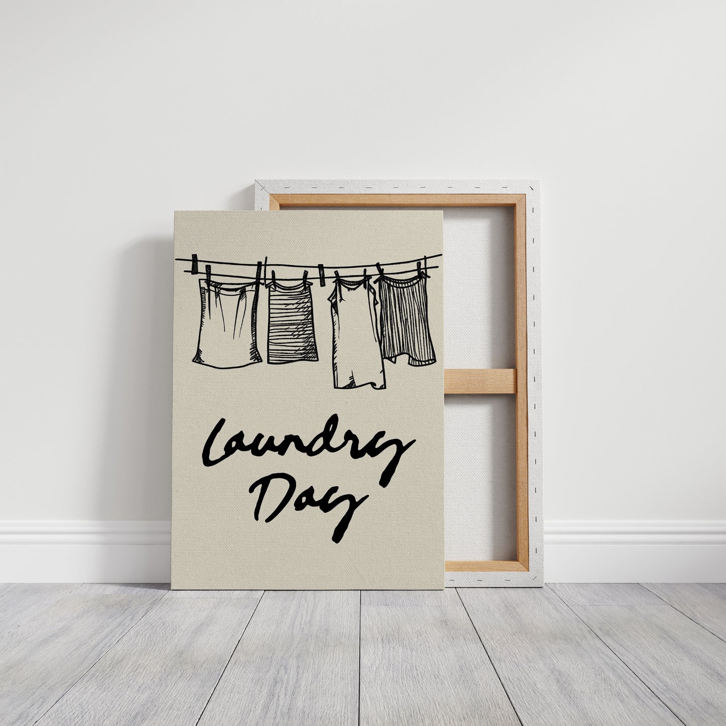 Clothespins Dance In Morning Light