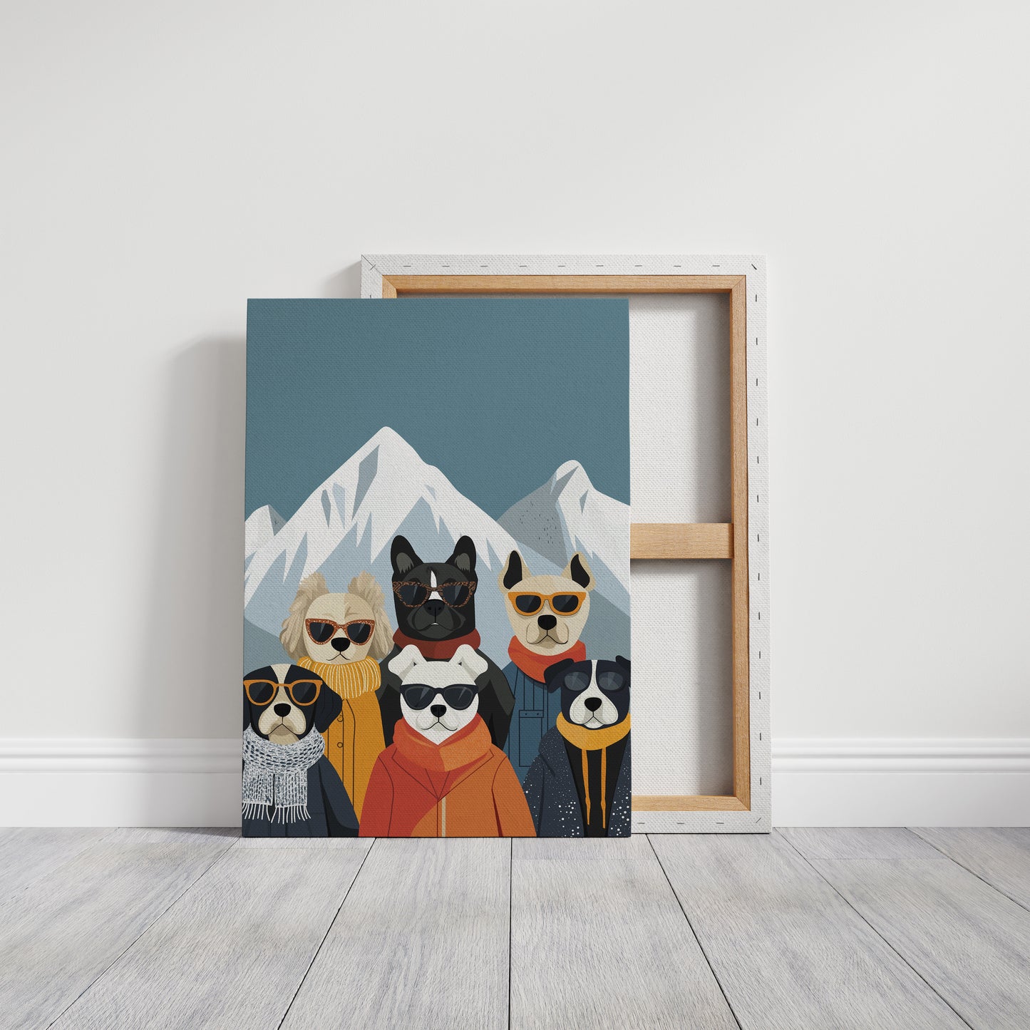 Mountain Dogs Rock Their Alps Ski