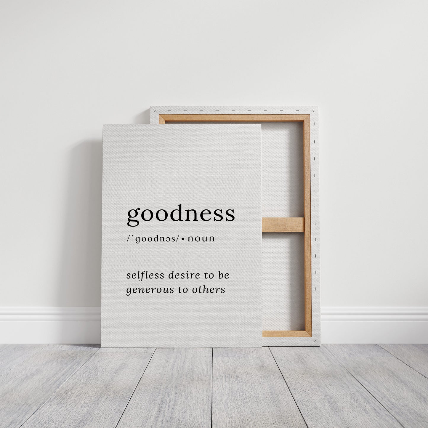 Simple Words Define Noble Hearts