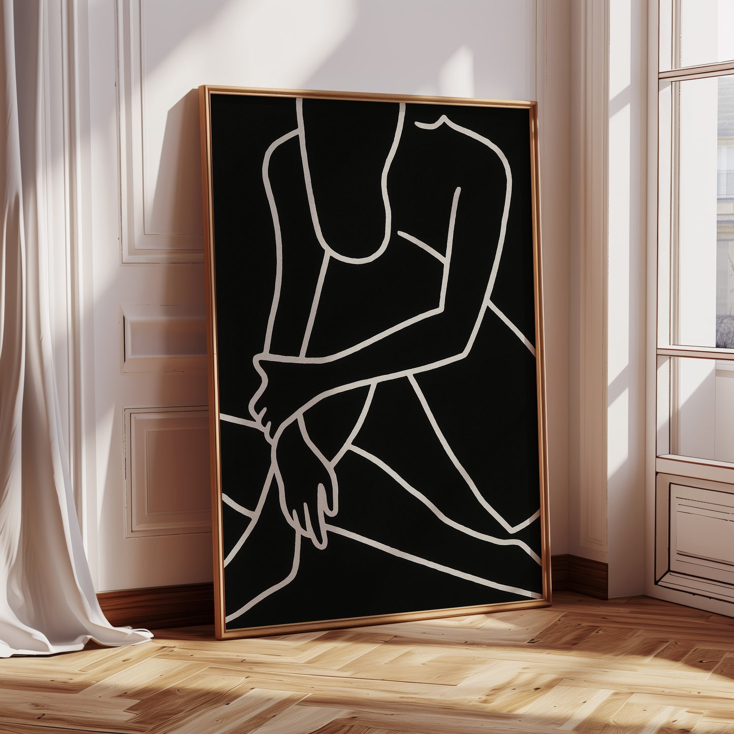 Folded Limbs in Quiet Ink