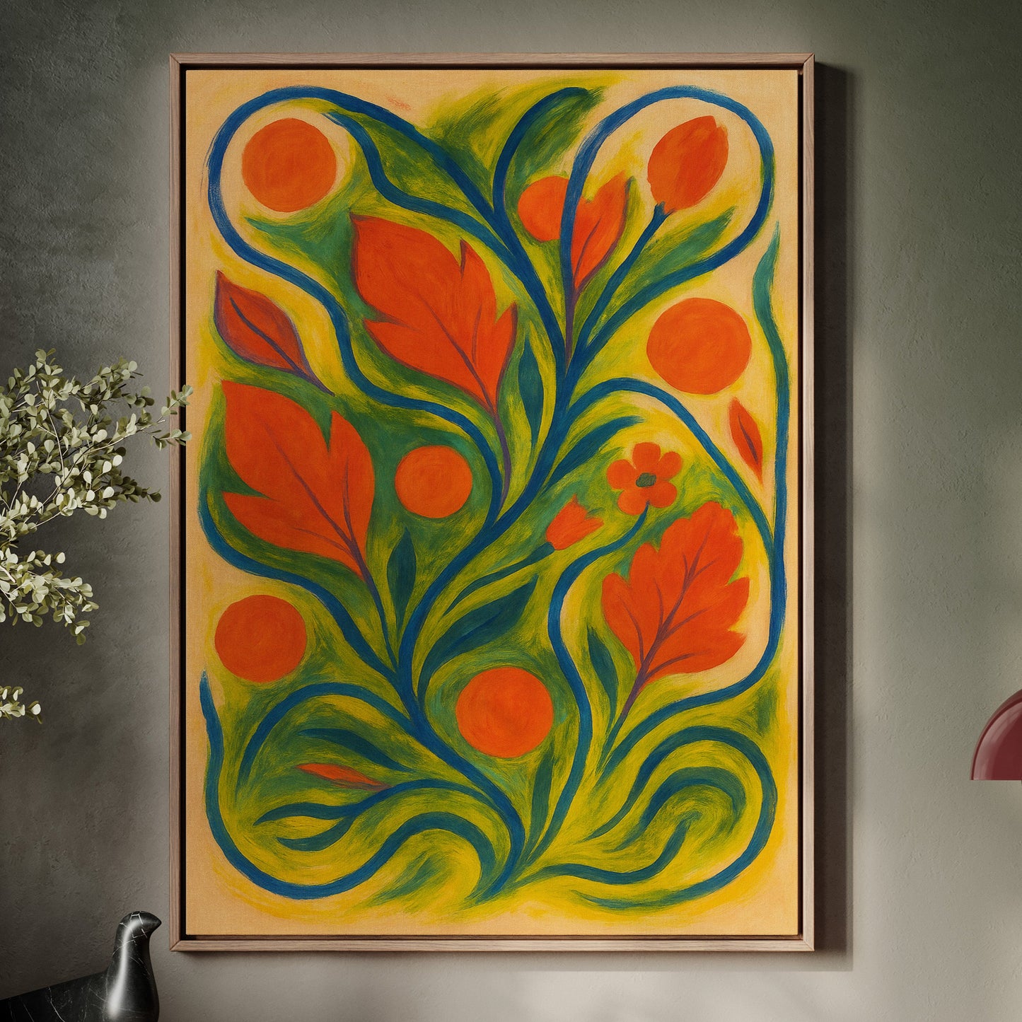 Sun Garden in Wild Motion