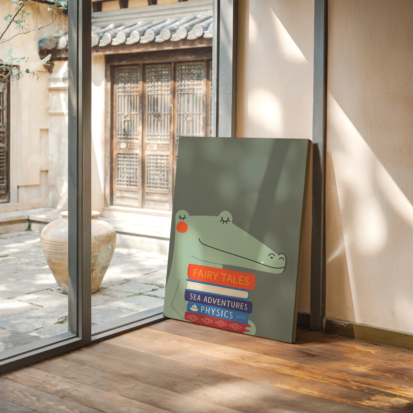 Bookish Gator Dreams of Fairy Tales