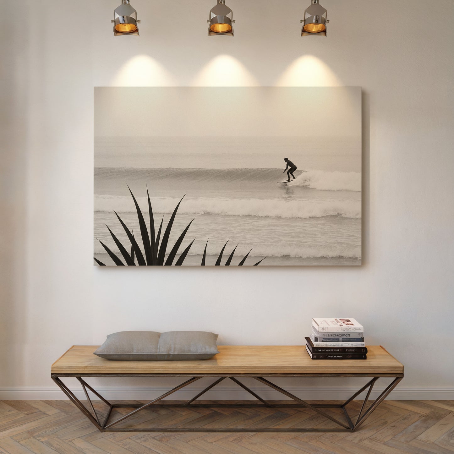 Solo Ride on a Glassy Morning