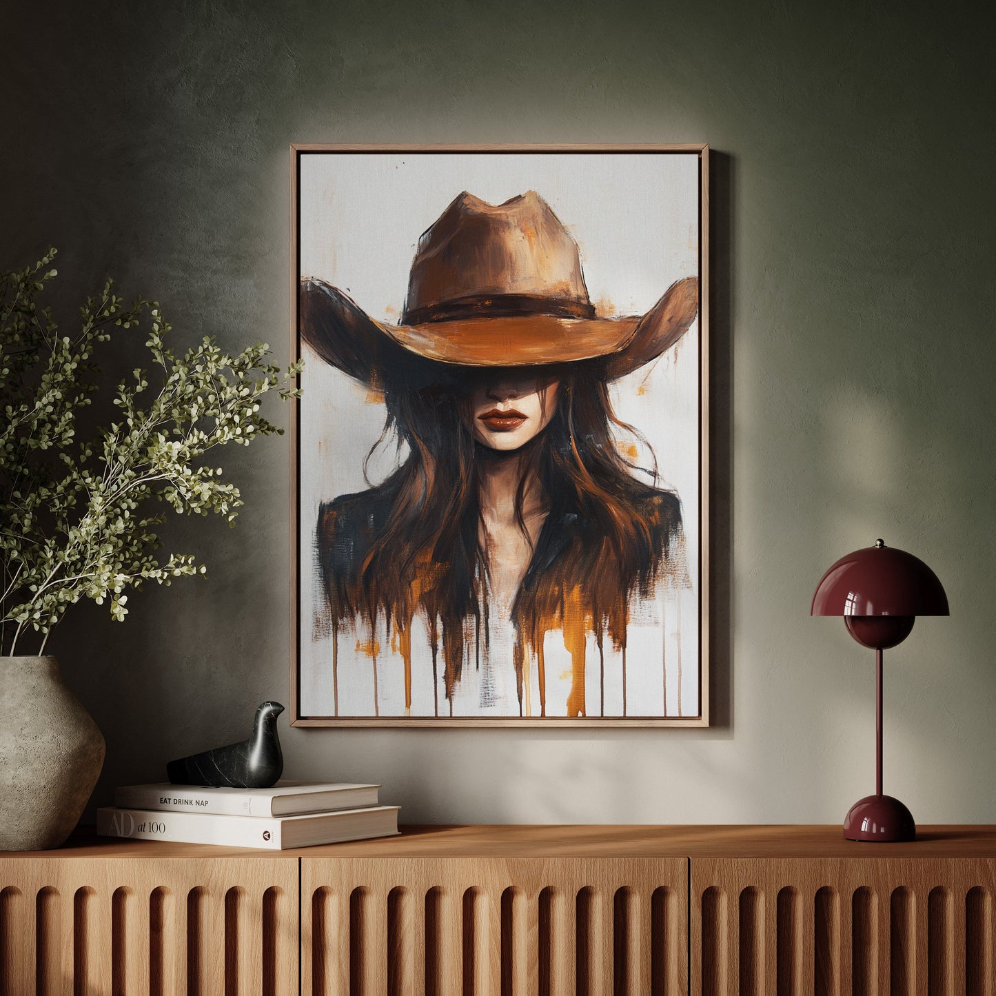 Desert Ember – Western Woman Art