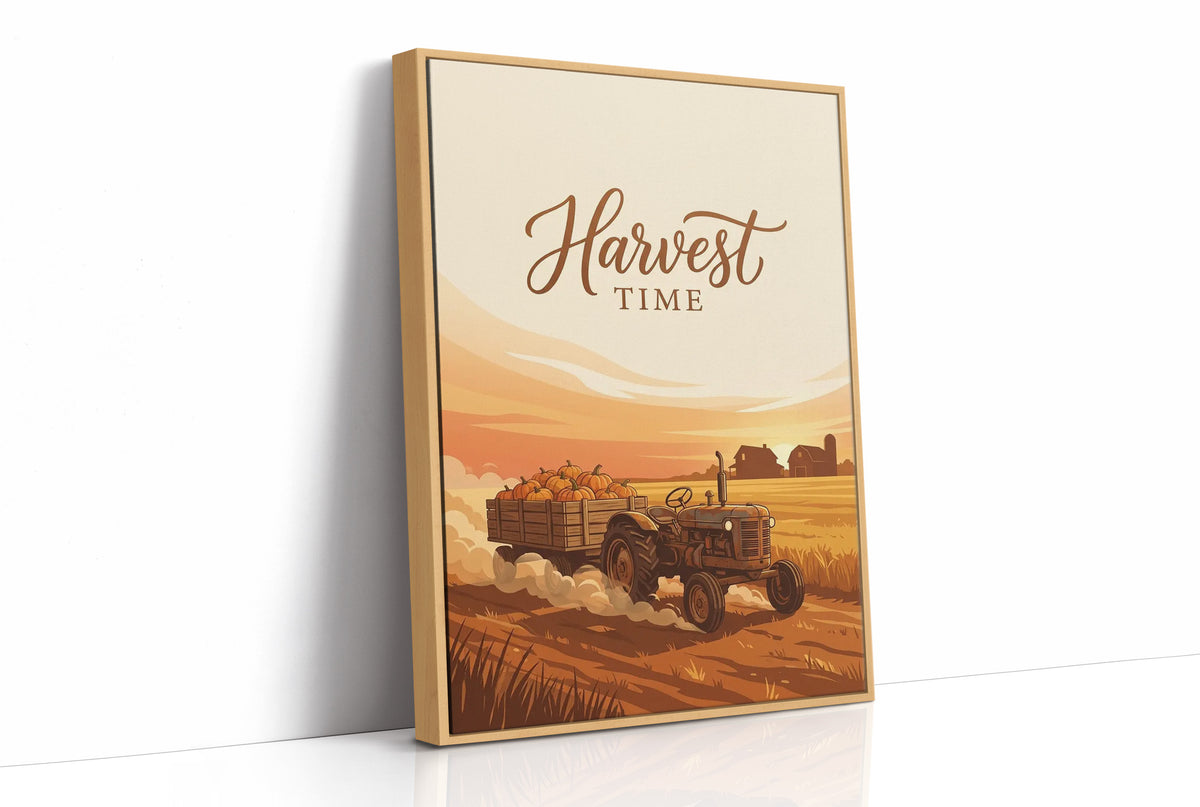 Harvest Time: Tractor Drives Itself