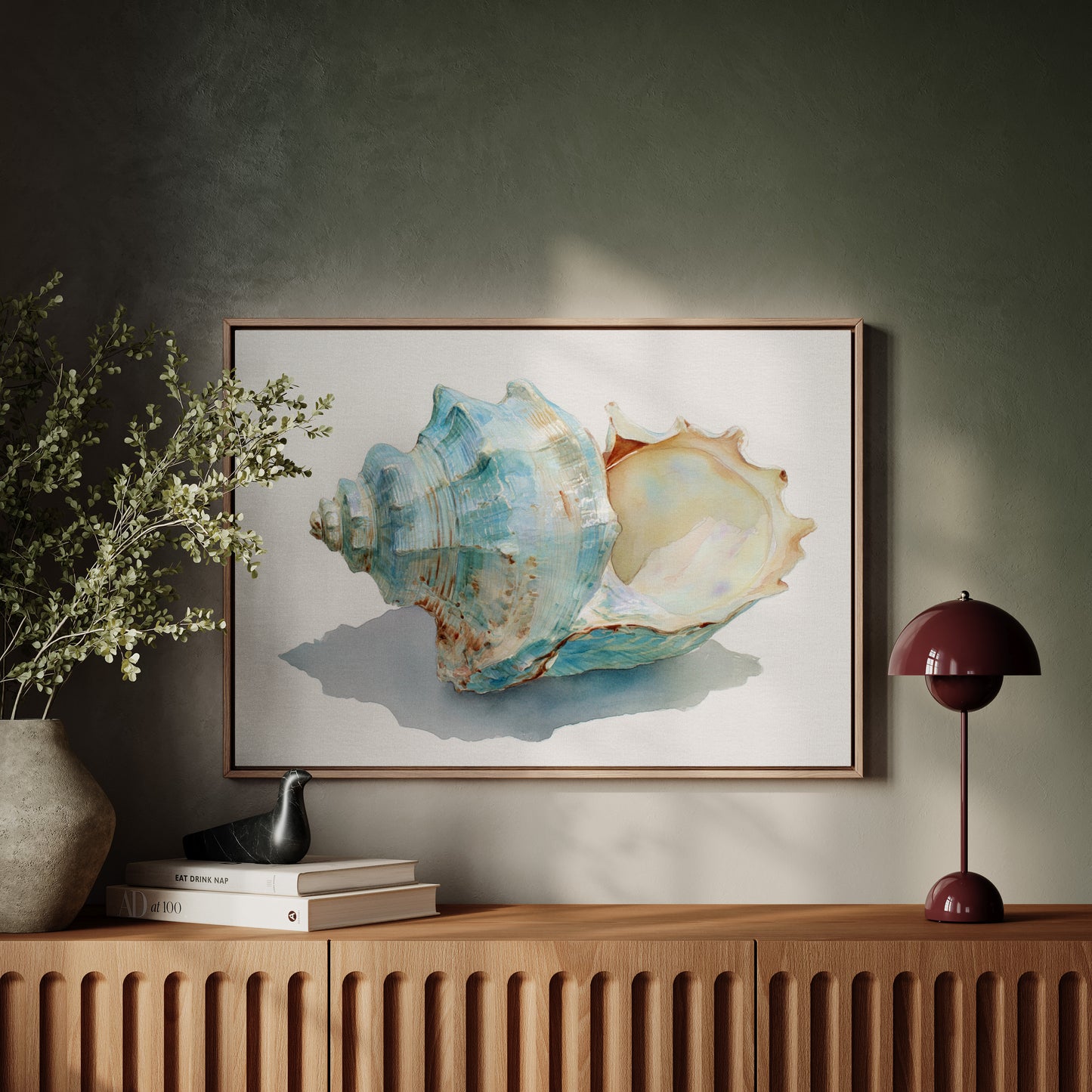 Ocean's Memory In Aqua Light