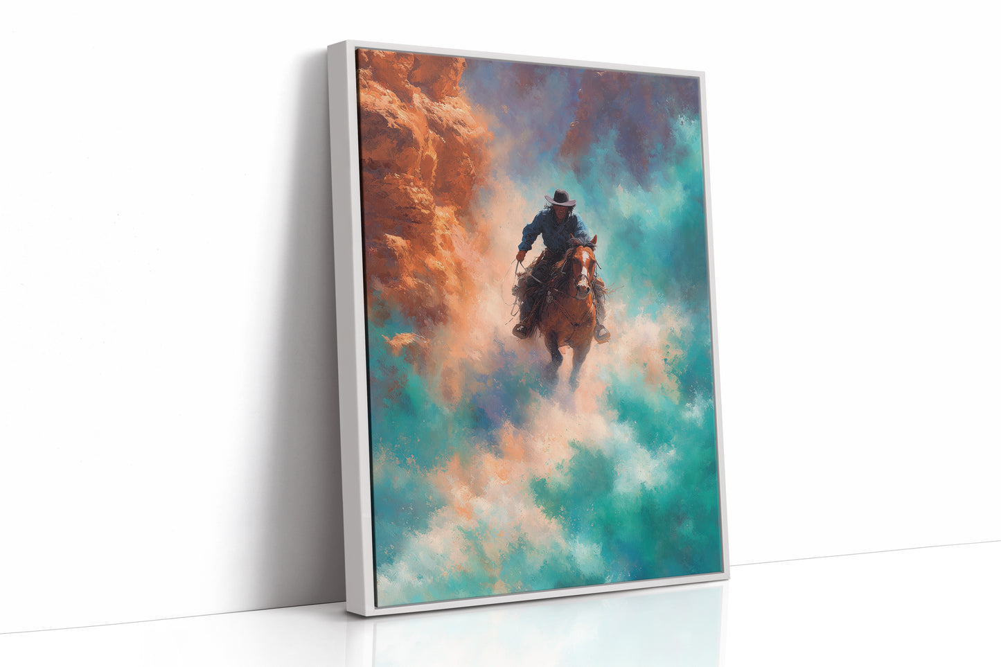 Riding Out of the Turquoise Haze