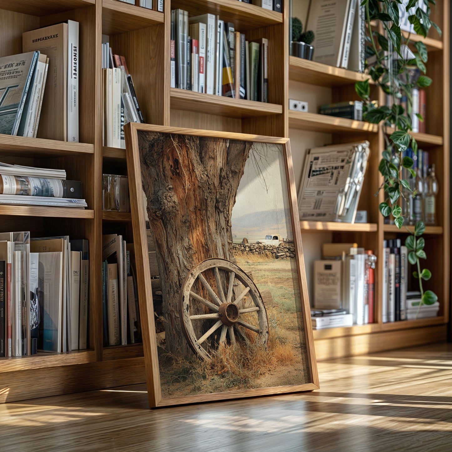 Tales Carved Into Weathered Grain