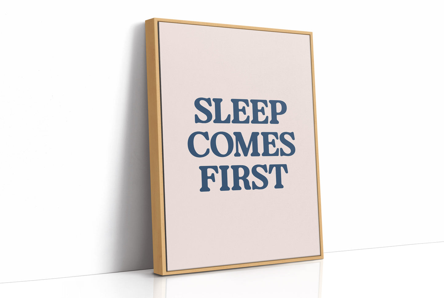Sleep Comes First, Non-Negotiable