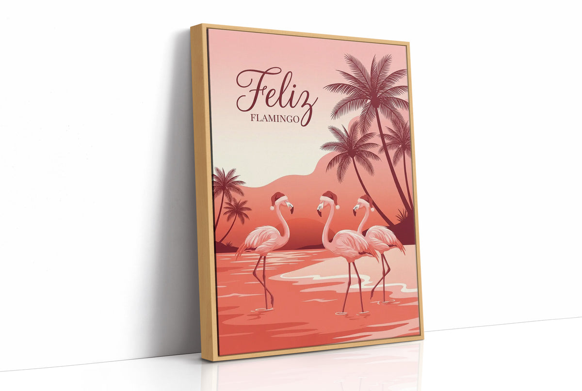 Three Flamingos, Zero Chill, All Festive