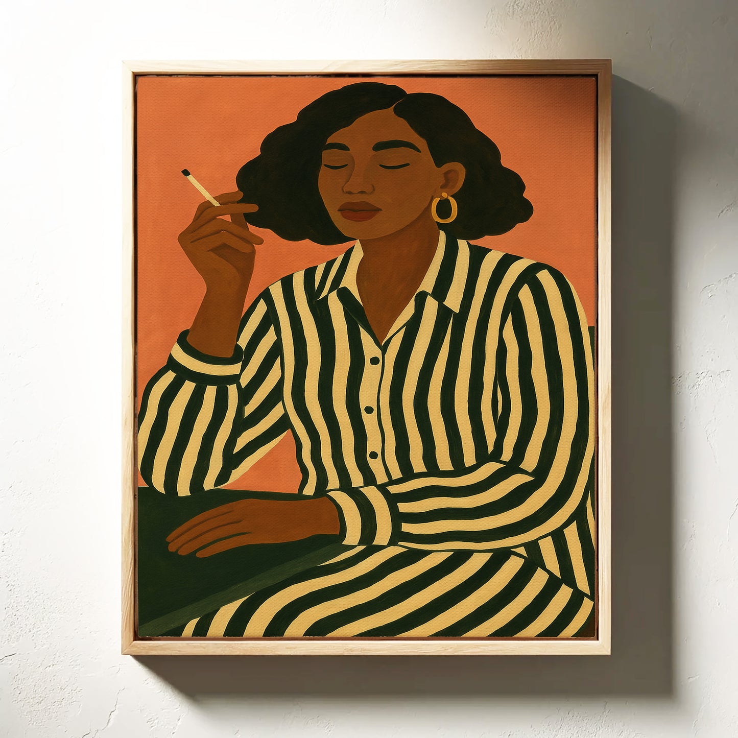 Striped Silence and Golden Hoop