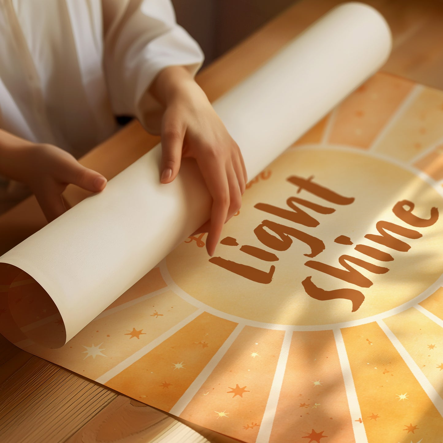 Radiant Affirmations Illuminate Golden Horizons