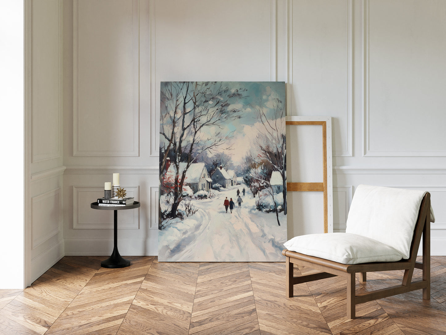 Footsteps Through Winter's Embrace