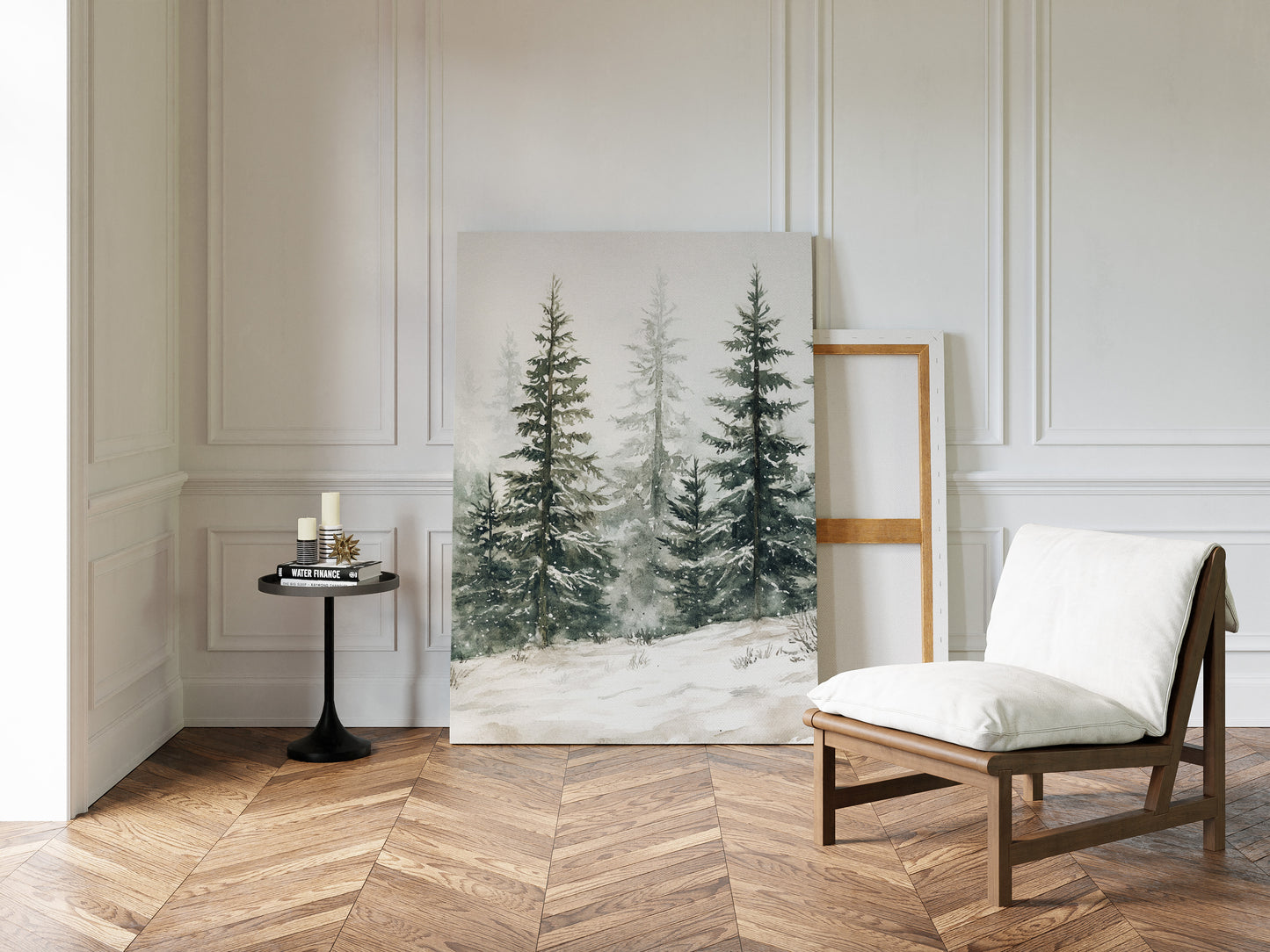 The Forest Breathes in White