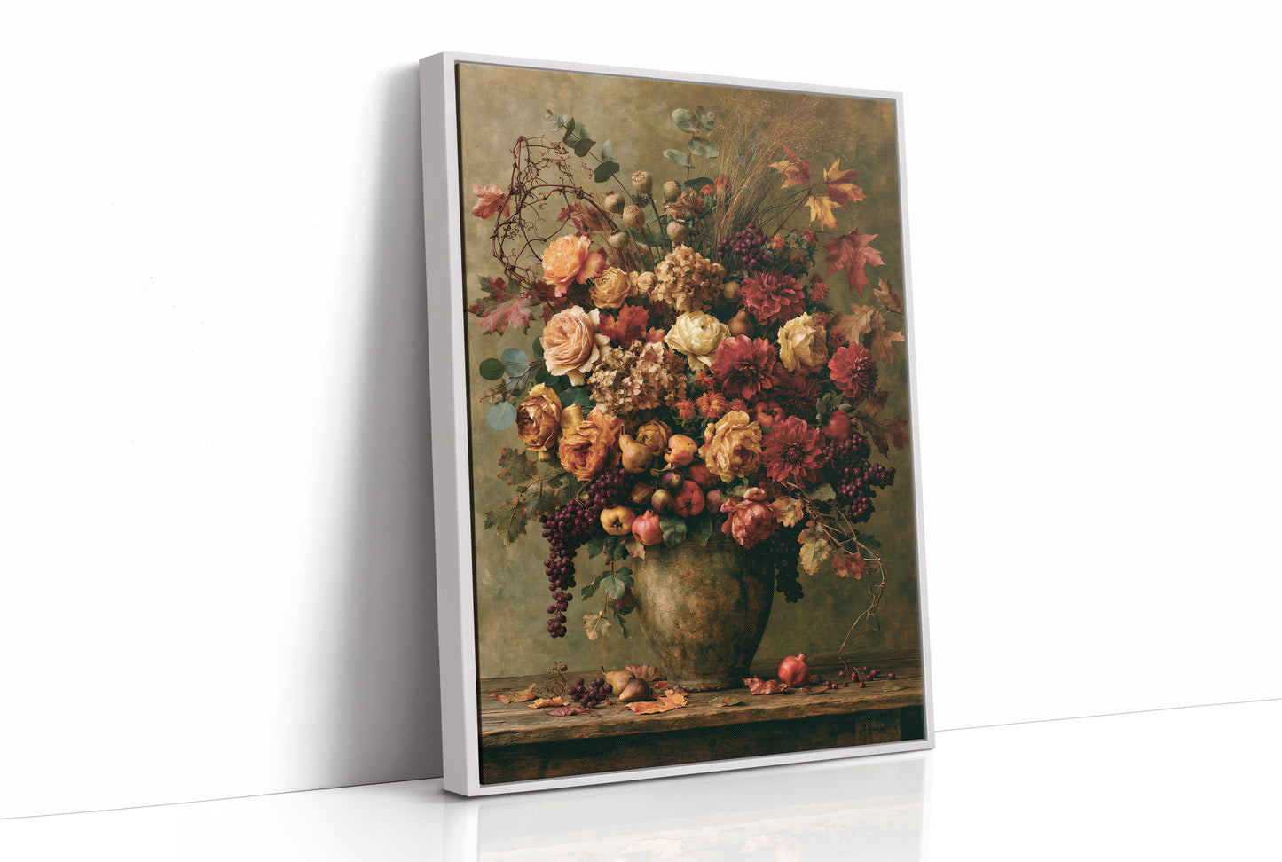 Autumn Harvest: An Opulent Classical Still Life