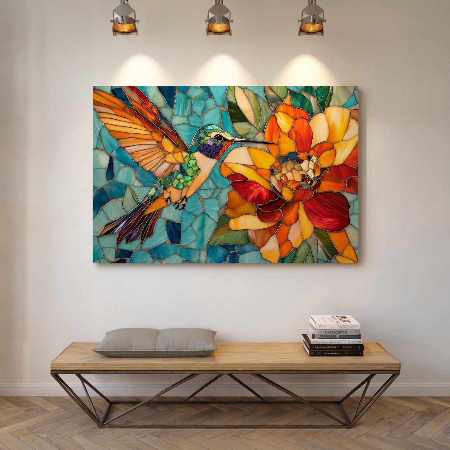 Stained Glass Garden Takes Flight