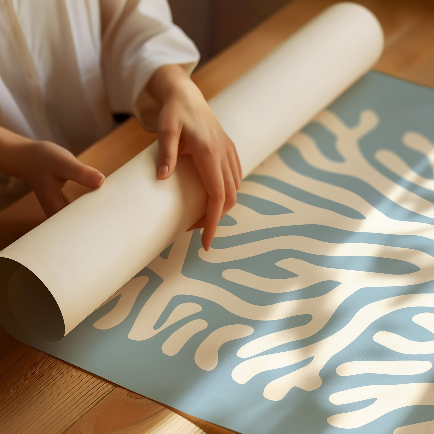 Ocean Branches Paint The Morning Blue