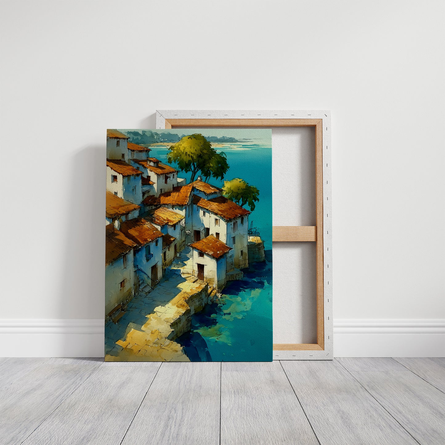 The Village Leans Toward the Sea