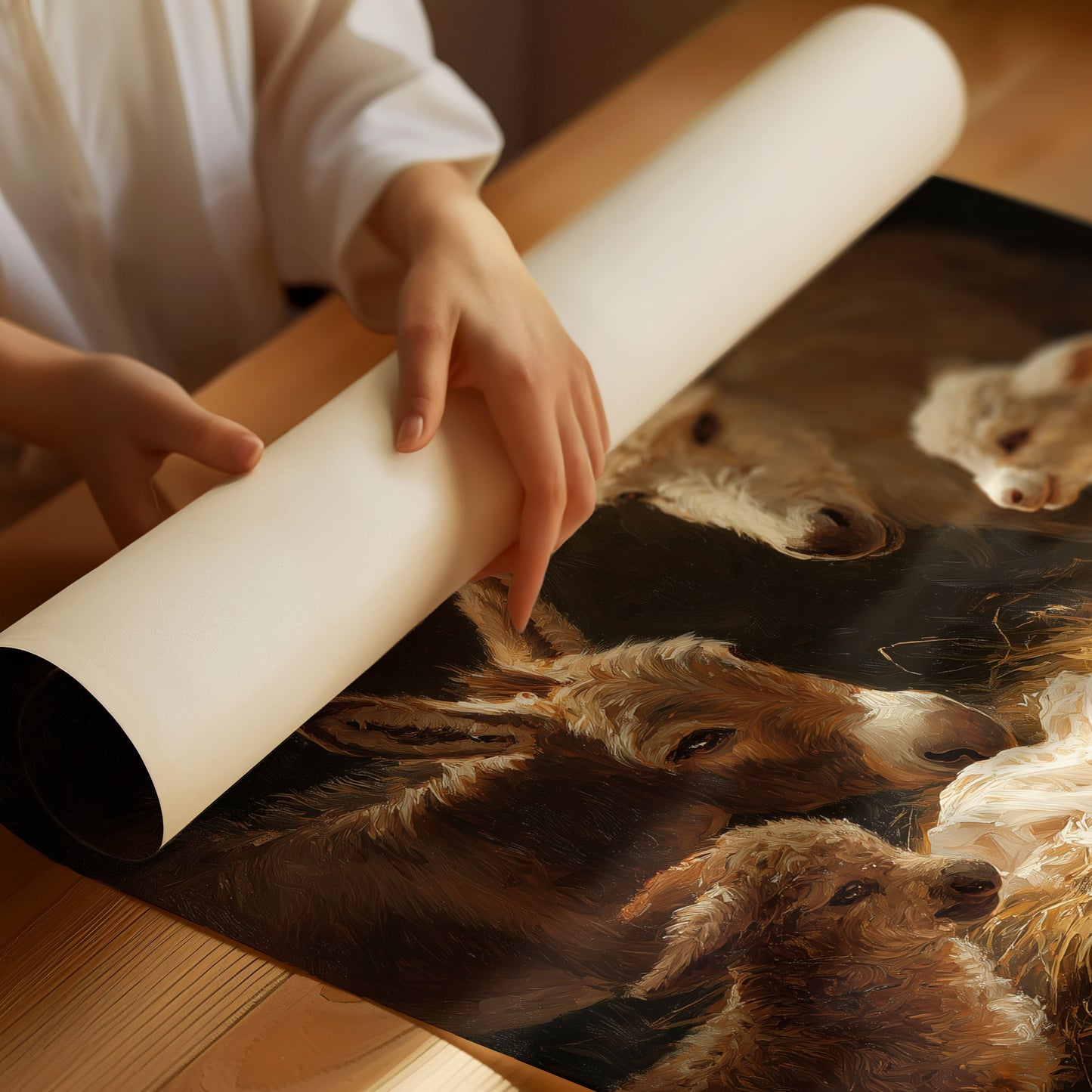 Gentle Creatures Share Sacred Night