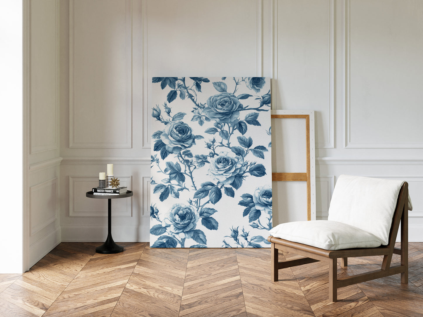 Cerulean Blooms in Quiet Spaces