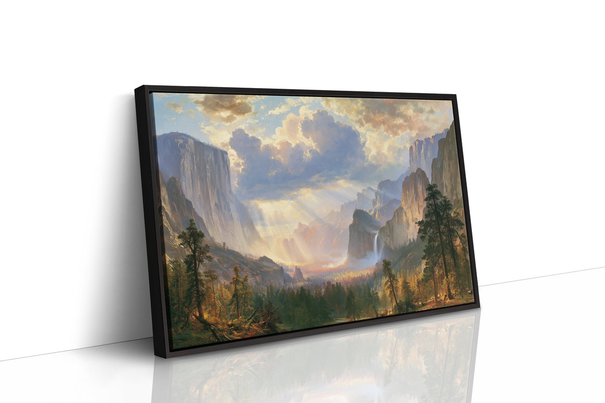 Divine Light Over the Valley