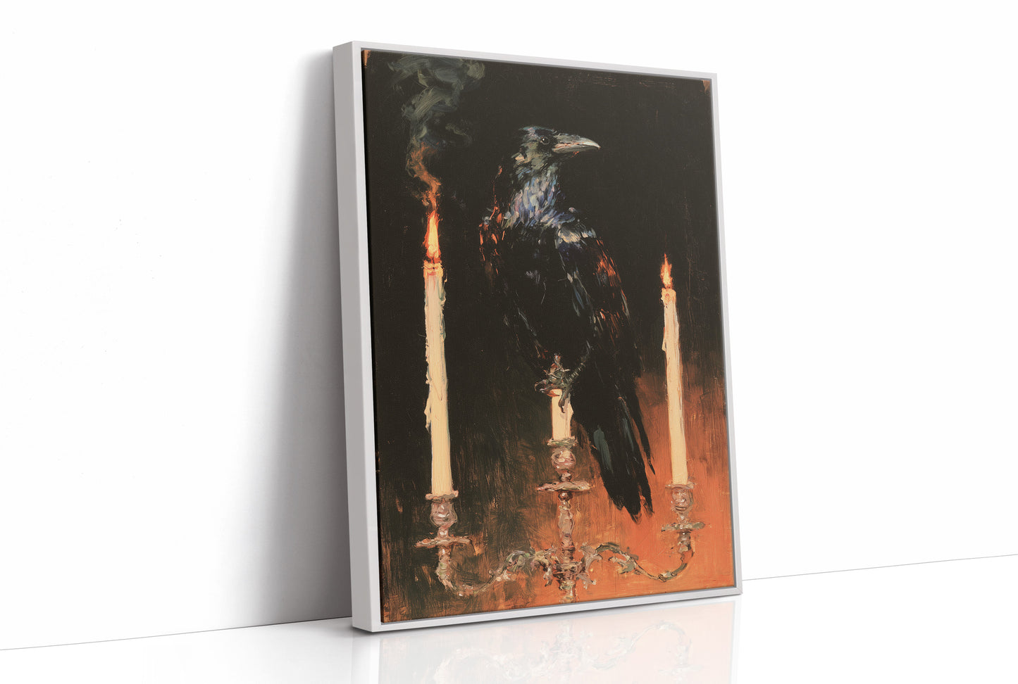The Raven's Candlelit Perch