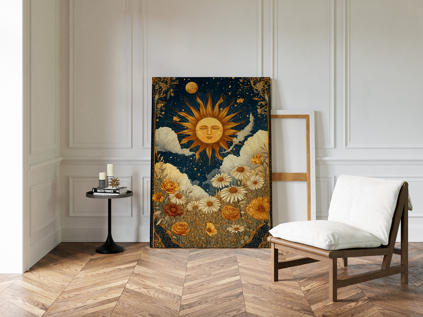 Sunlit Serenade Among Blossoms