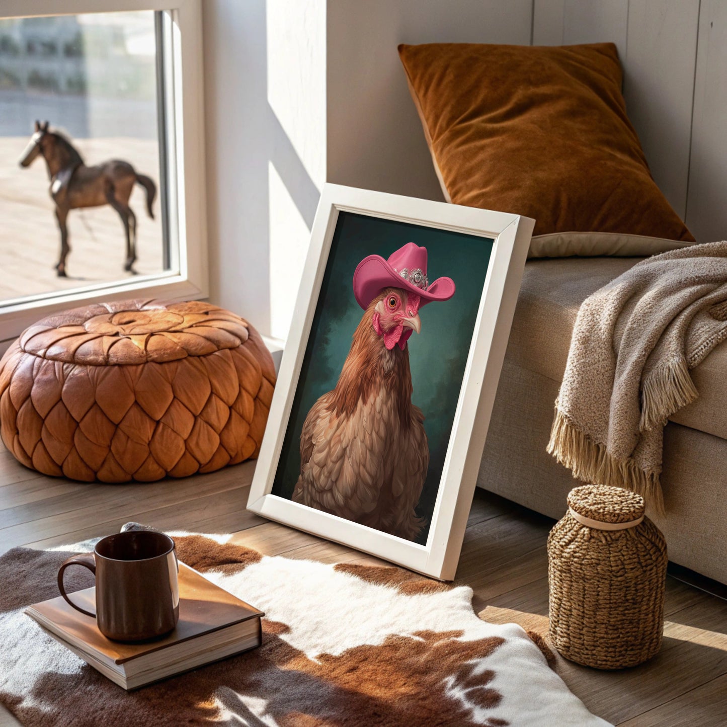 Ranch Queen Wears Pink Today