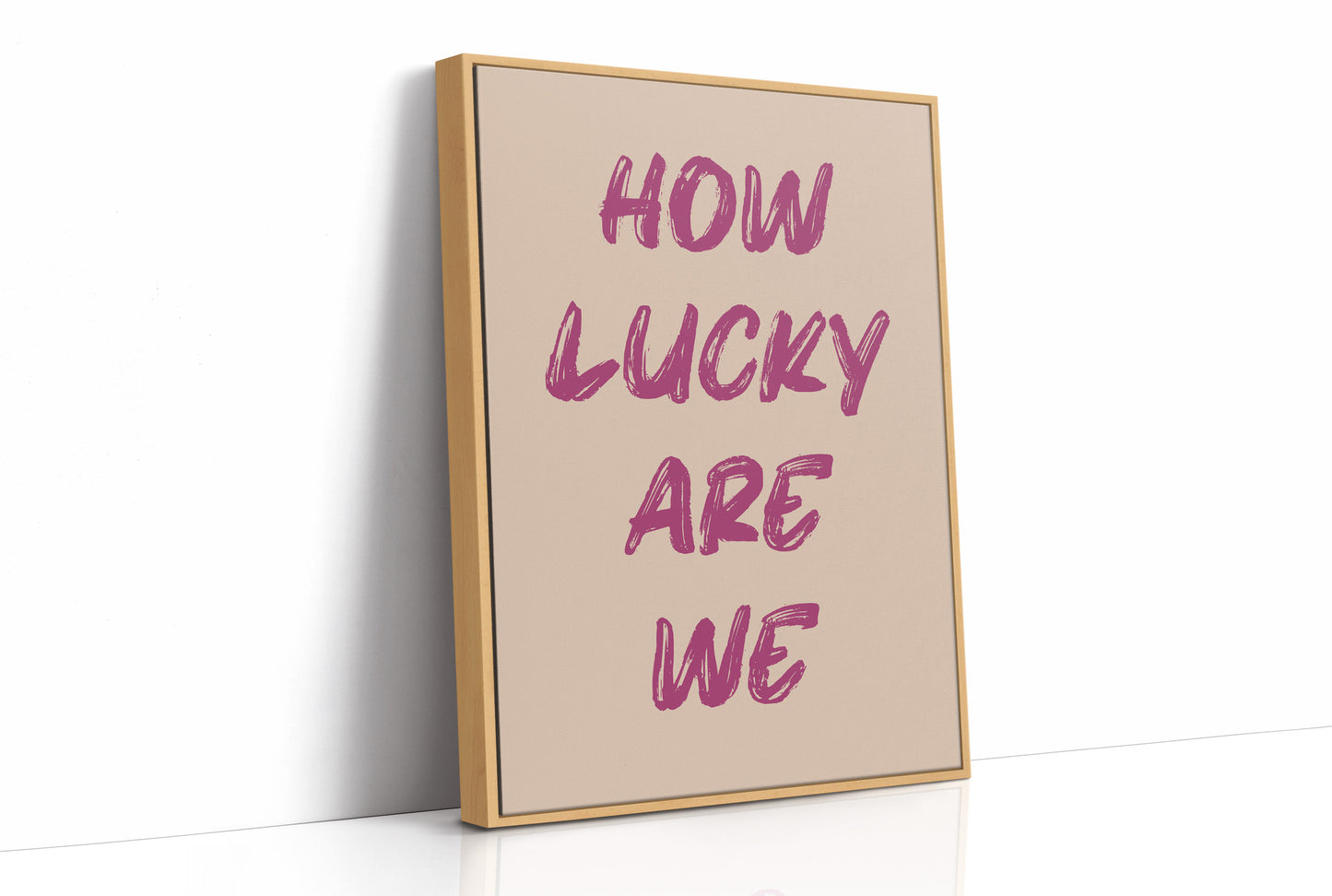 How Lucky Are We