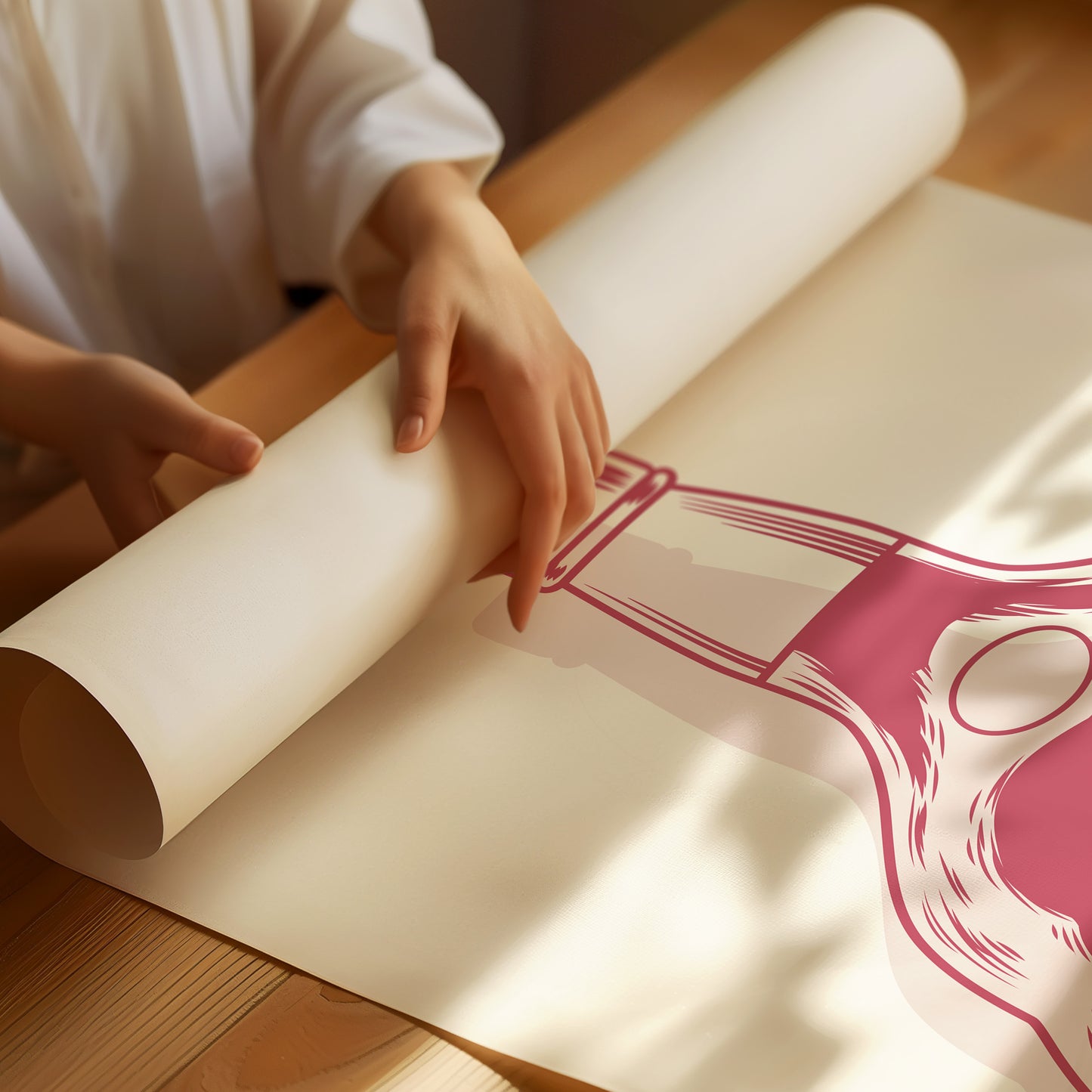 Rose Spirits Dance Through Time