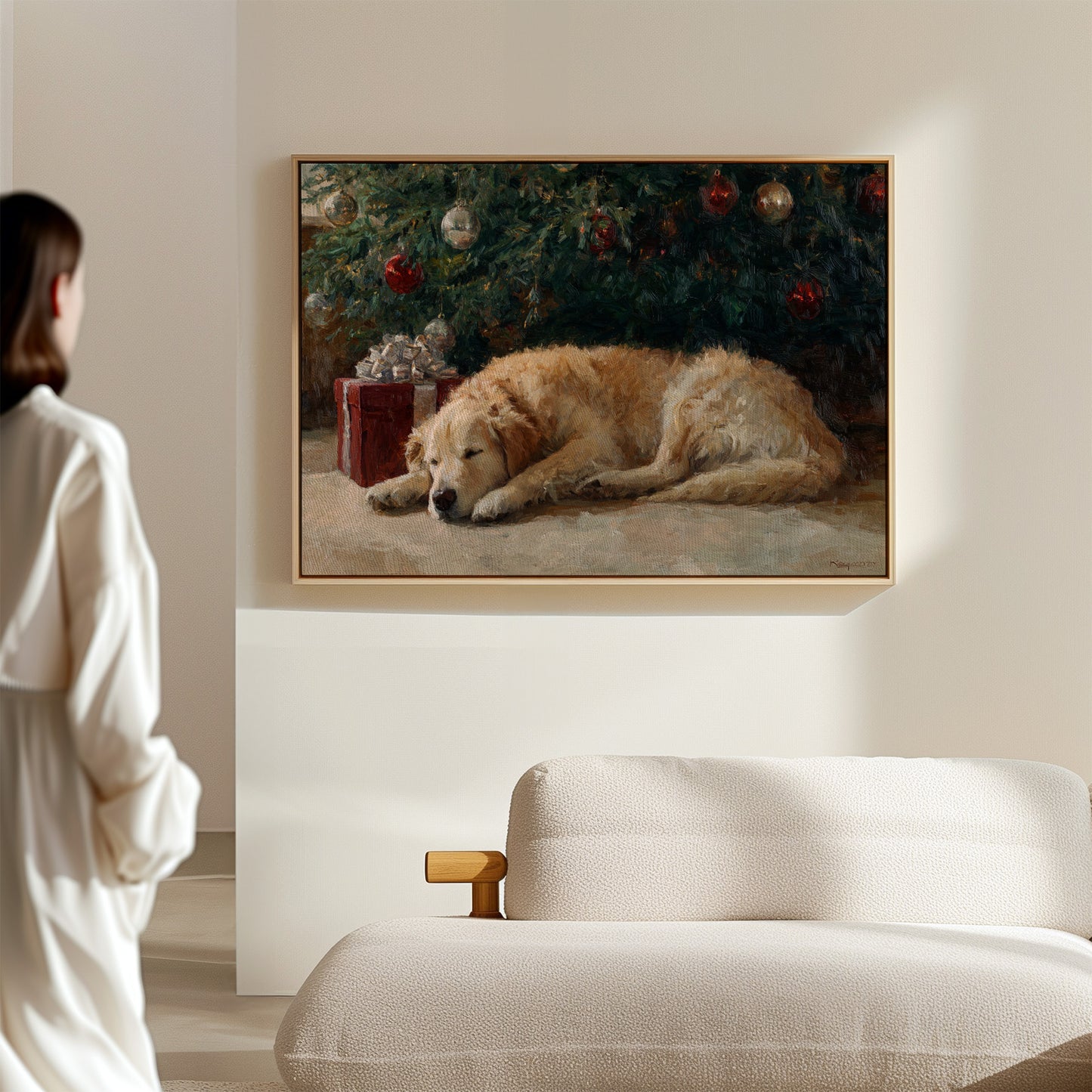 Beneath the Tree's Gentle Guard