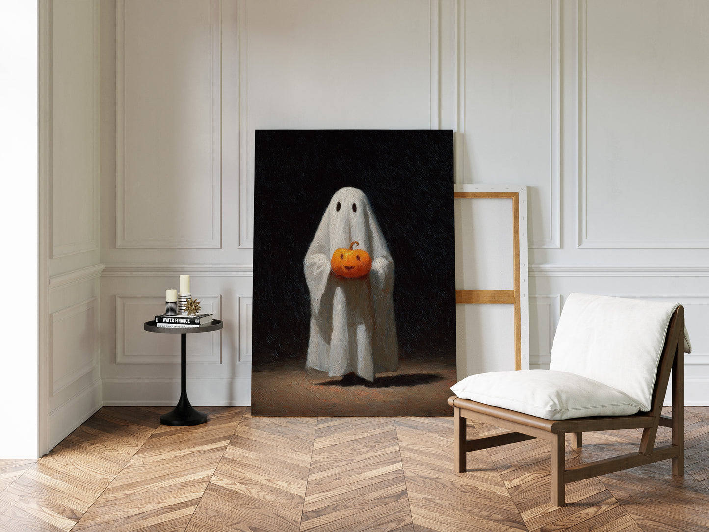 The Pumpkin's Gentle Embrace