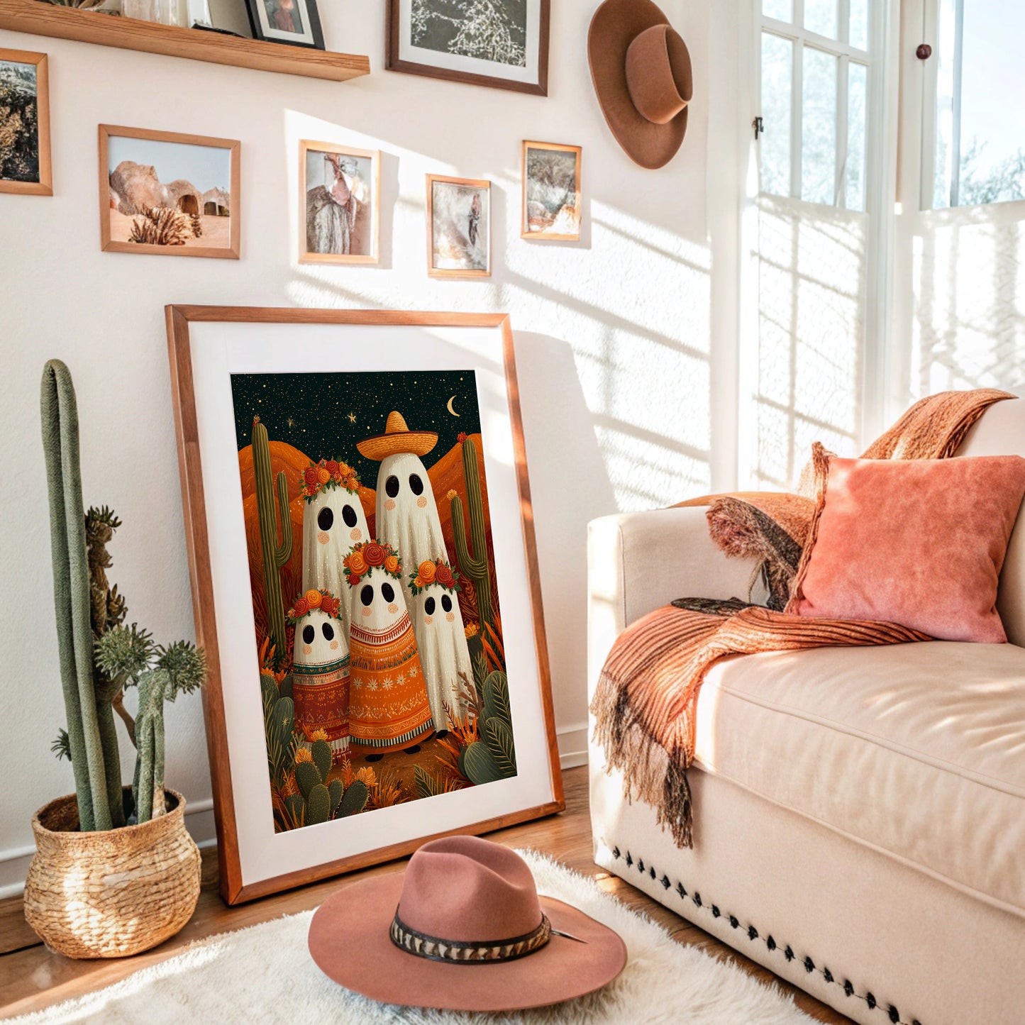 Desert Spirits Wear Marigold Crowns