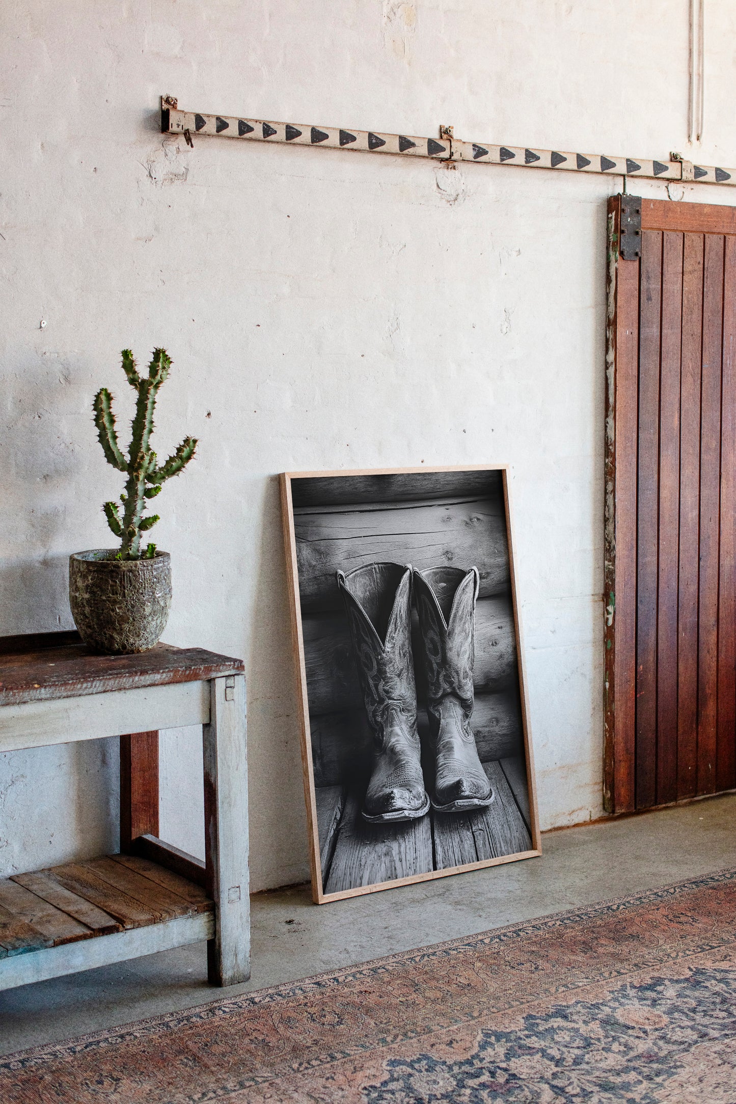 Weathered Boots and Western Roots