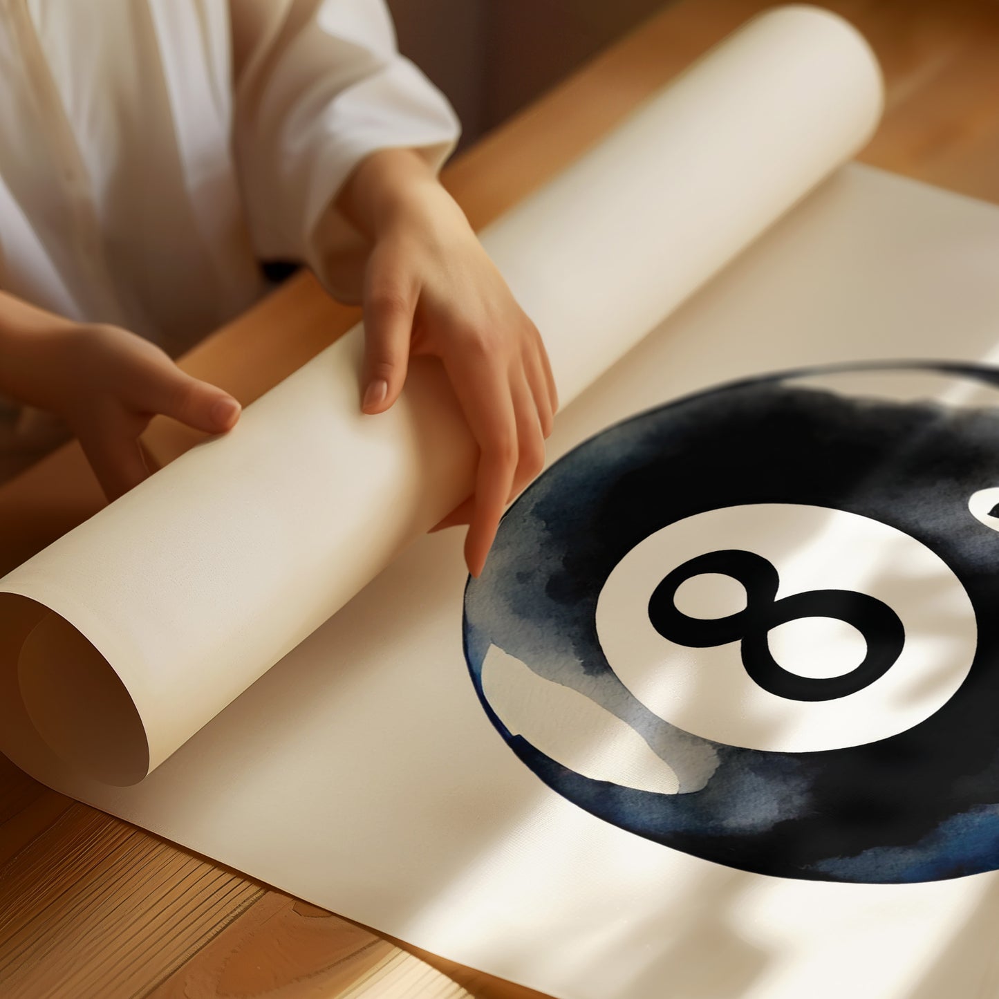 Eight Ball Writes Tomorrow's Story