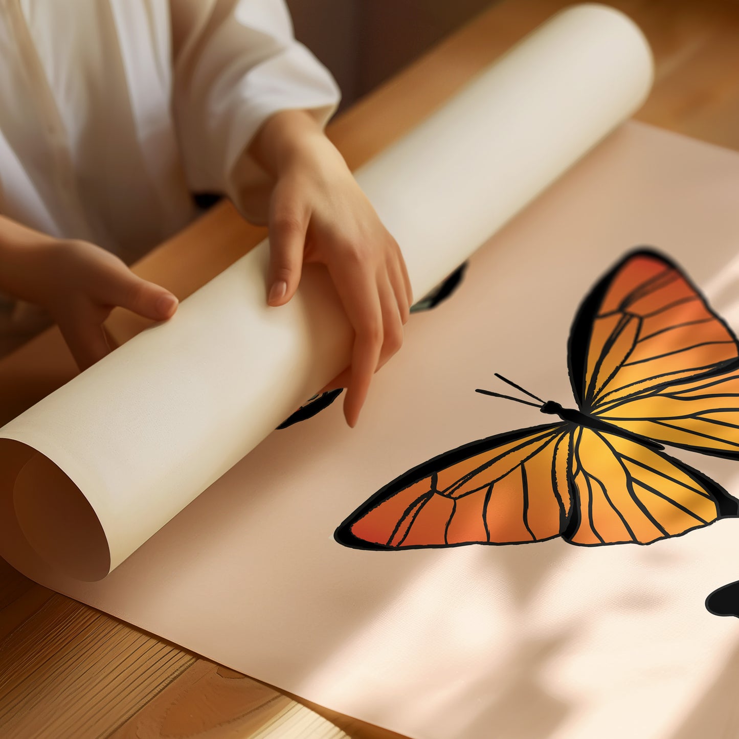 Three Wings Tell Summer Stories