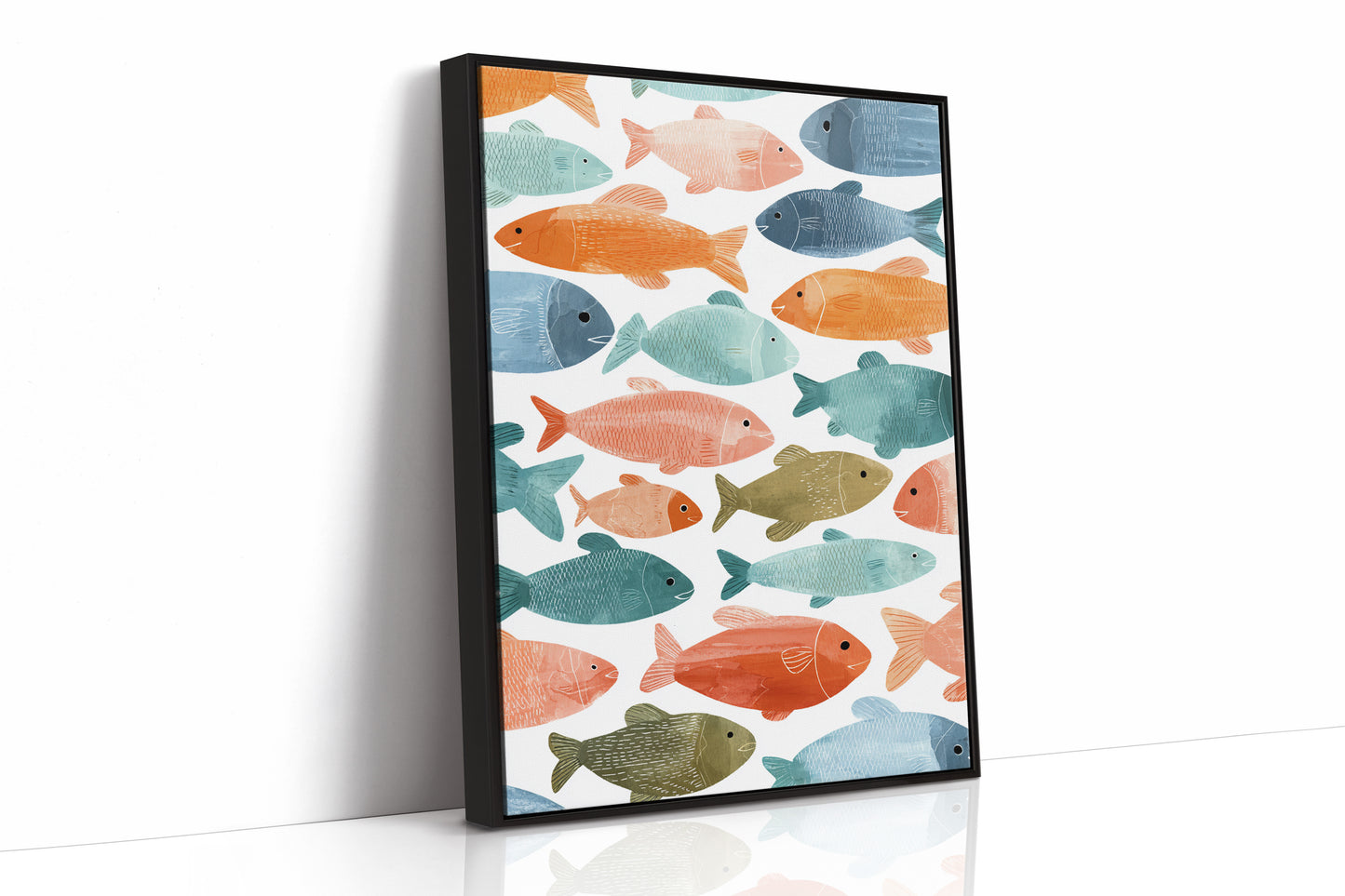 Currents of Color Beneath Waves