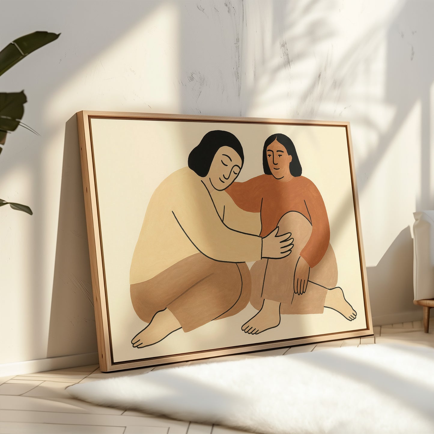 In Gentle Company Friendship Print