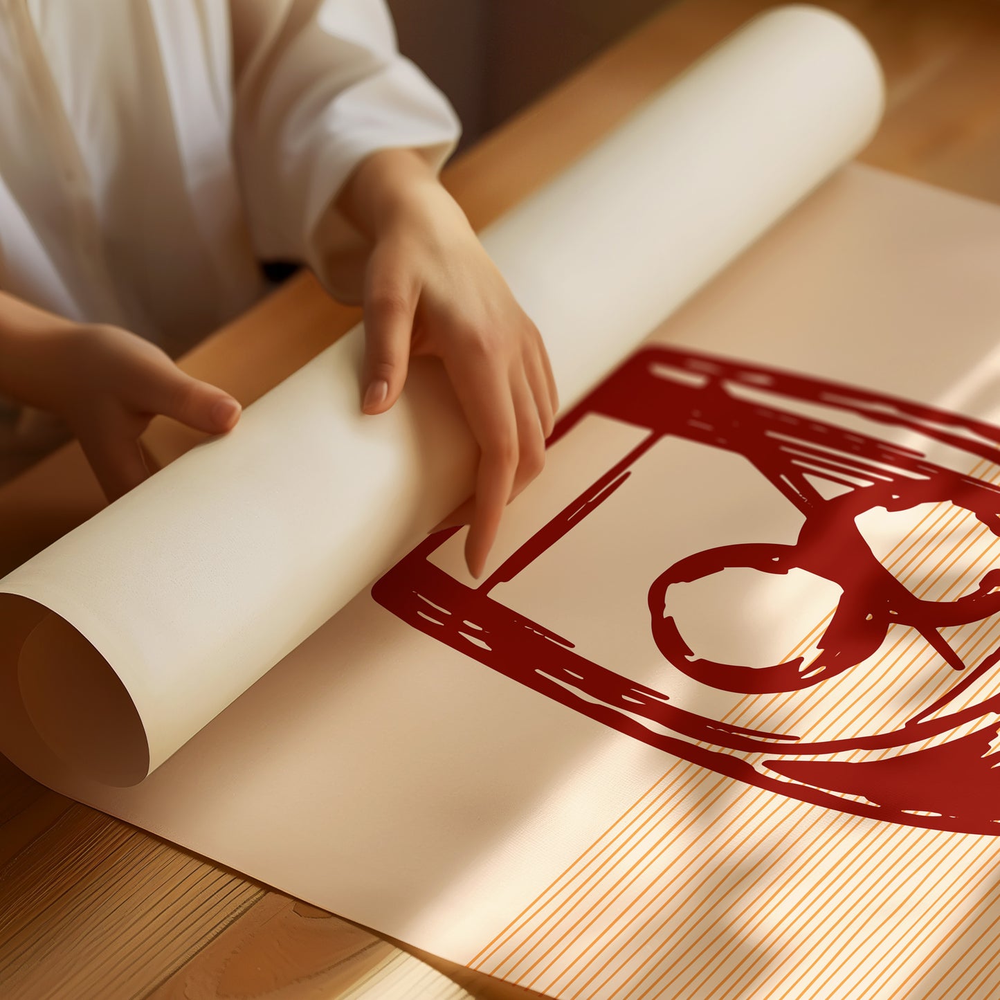 Burgundy Glass Holds Summer Secrets