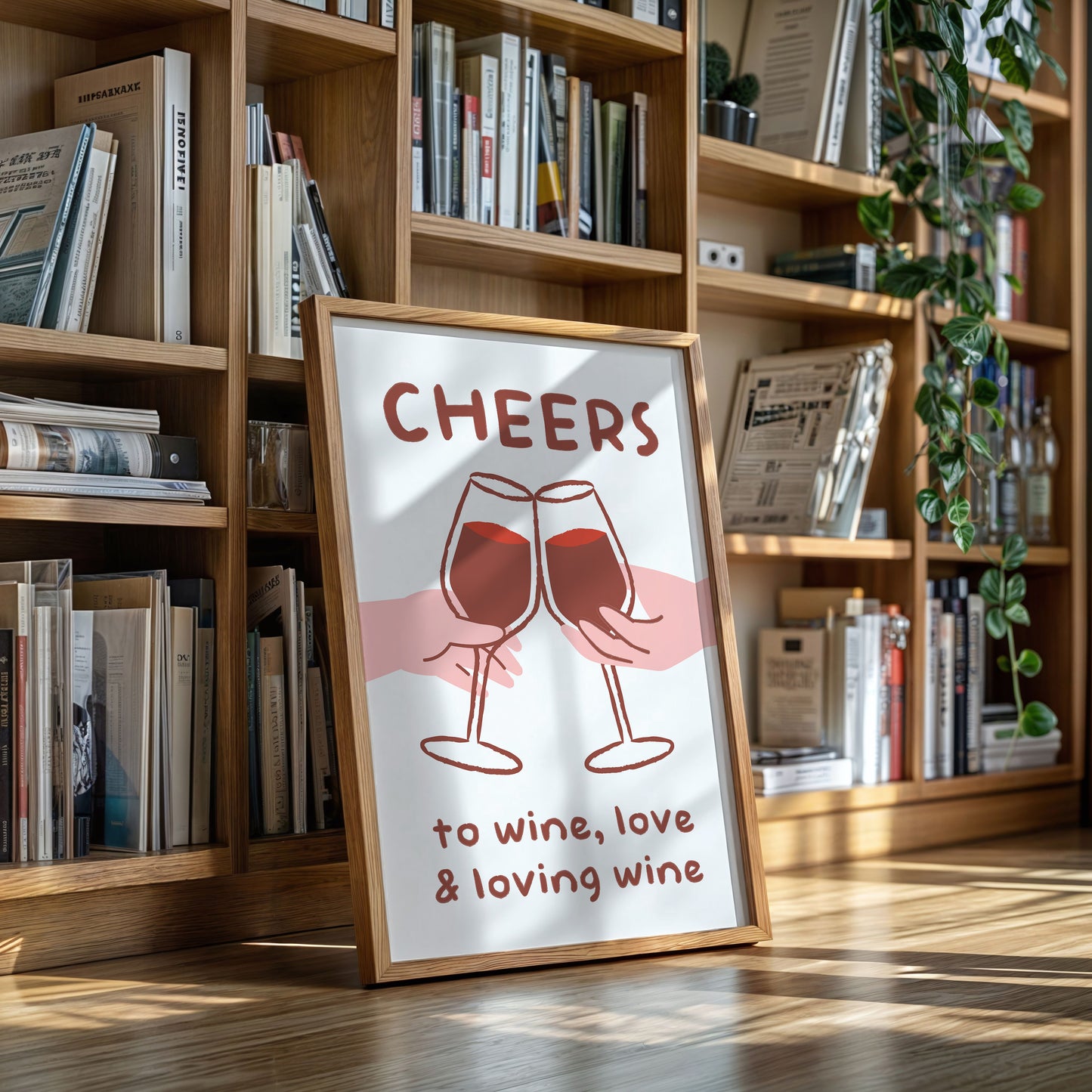 Wine Glasses Dance Their Evening Song