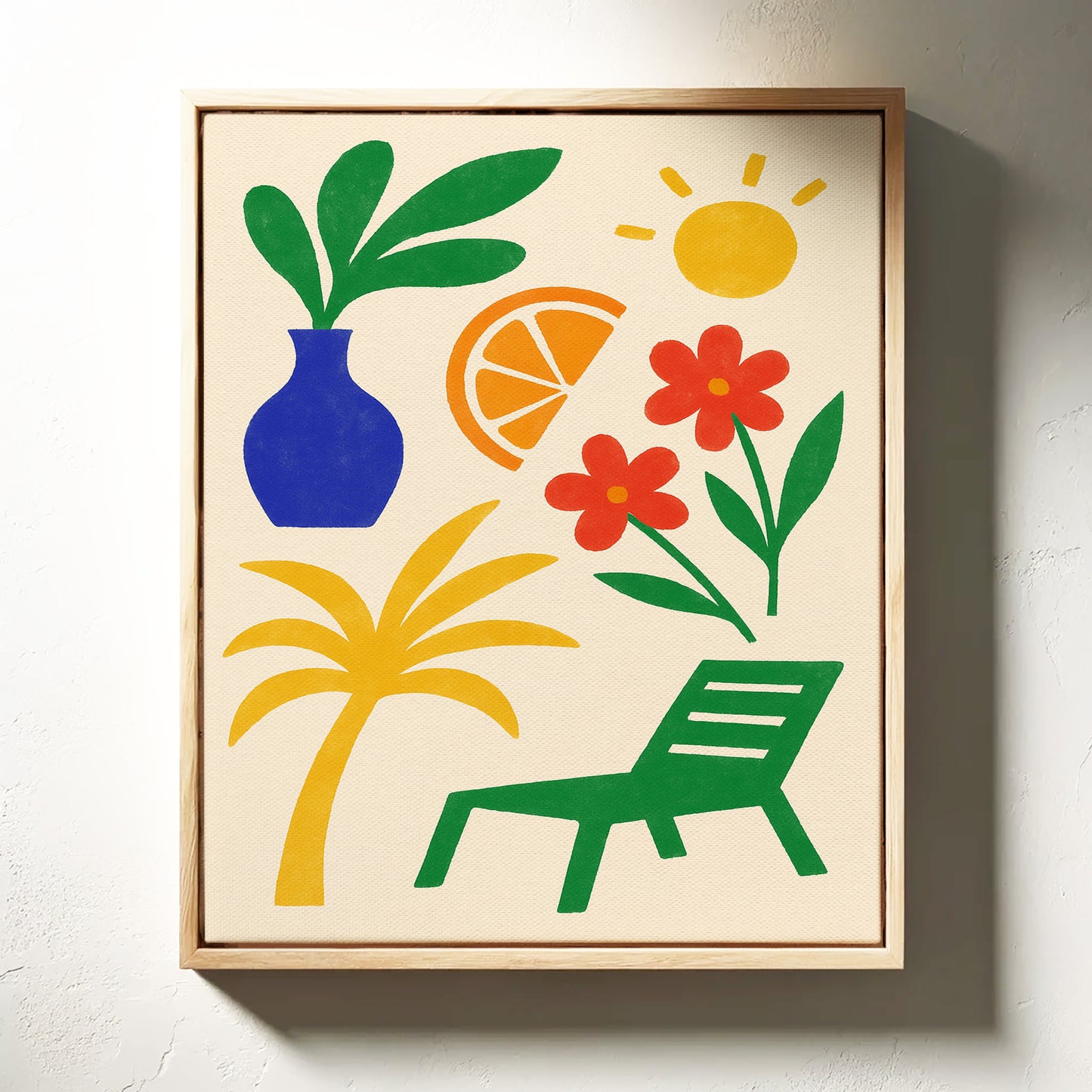 Sun Chair and Citrus Dreams